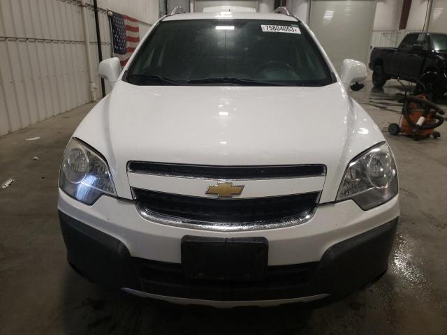 3GNAL1EK0CS521820 - 2012 CHEVROLET CAPTIVA SPORT WHITE photo 5