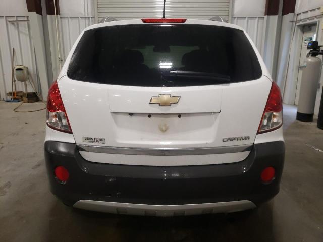 3GNAL1EK0CS521820 - 2012 CHEVROLET CAPTIVA SPORT WHITE photo 6