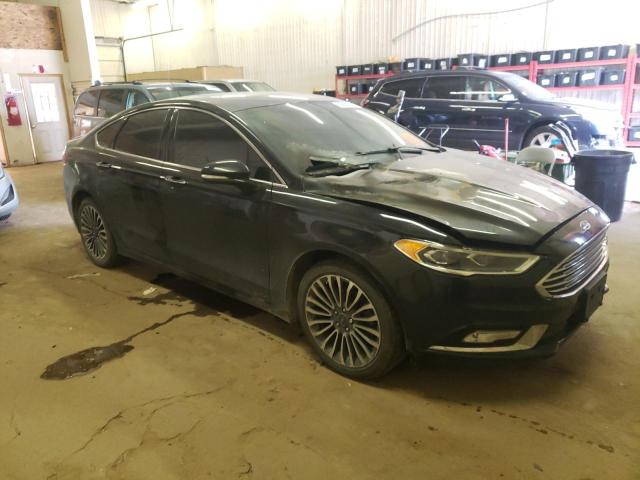 3FA6P0D95JR128420 - 2018 FORD FUSION TITANIUM/PLATINUM BLACK photo 4