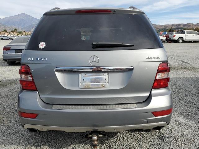 4JGBB8GB9BA719278 - 2011 MERCEDES-BENZ ML 350 4MATIC CHARCOAL photo 6