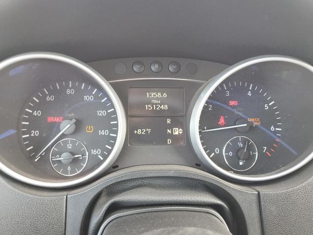 4JGBB8GB9BA719278 - 2011 MERCEDES-BENZ ML 350 4MATIC CHARCOAL photo 9