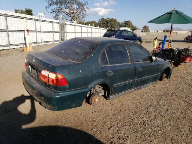 2HGEJ6619XH518766 - 1999 HONDA CIVIC BASE GREEN photo 3