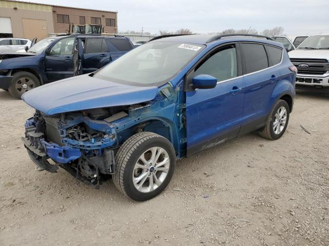 1FMCU0GD2HUB66563 - 2017 FORD ESCAPE SE BLUE photo 1