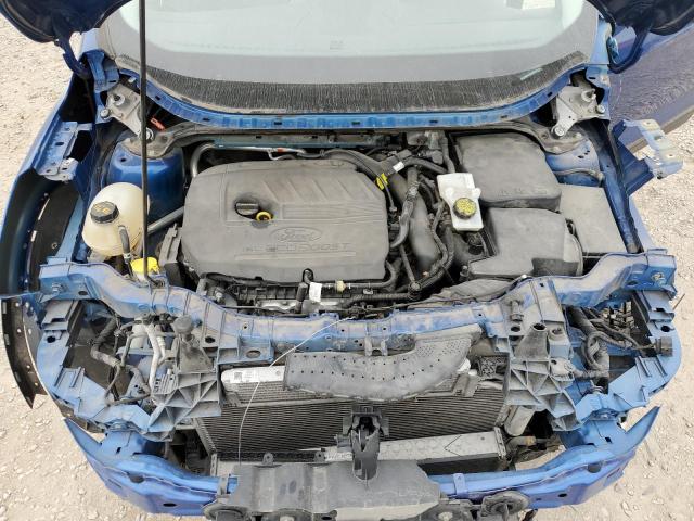 1FMCU0GD2HUB66563 - 2017 FORD ESCAPE SE BLUE photo 11