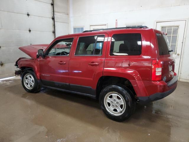 1C4NJPBB3DD130797 - 2013 JEEP PATRIOT SPORT RED photo 2