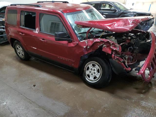 1C4NJPBB3DD130797 - 2013 JEEP PATRIOT SPORT RED photo 4