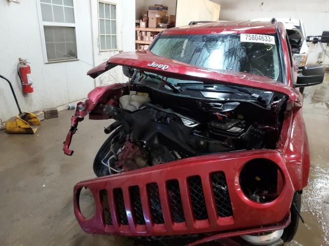 1C4NJPBB3DD130797 - 2013 JEEP PATRIOT SPORT RED photo 5