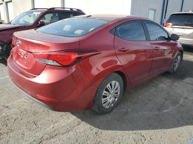 5NPDH4AE3GH696331 - 2016 HYUNDAI ELANTRA SE BURGUNDY photo 3