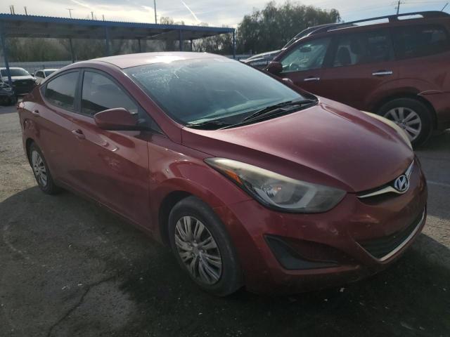 5NPDH4AE3GH696331 - 2016 HYUNDAI ELANTRA SE BURGUNDY photo 4