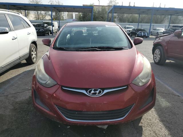 5NPDH4AE3GH696331 - 2016 HYUNDAI ELANTRA SE BURGUNDY photo 5