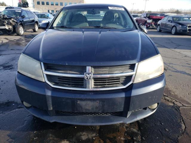 1B3LD76M68N253408 - 2008 DODGE AVENGER R/T BLUE photo 5