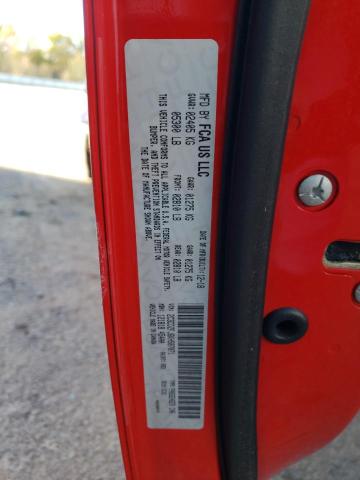 2C3CDZFJ6KH587071 - 2019 DODGE CHALLENGER R/T SCAT PACK RED photo 12