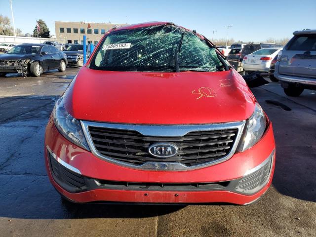 KNDPB3A28C7225210 - 2012 KIA SPORTAGE BASE RED photo 5