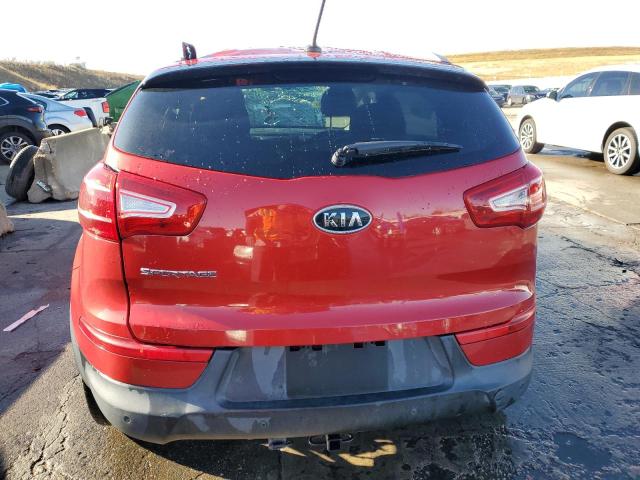 KNDPB3A28C7225210 - 2012 KIA SPORTAGE BASE RED photo 6