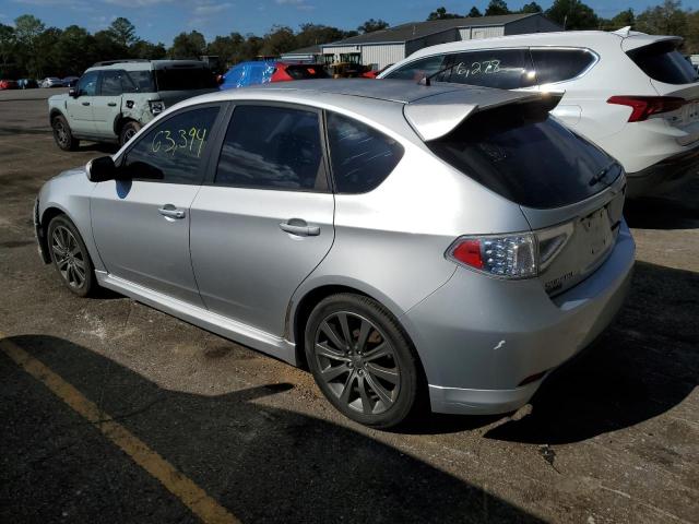 JF1GH76699G813682 - 2009 SUBARU IMPREZA WRX SILVER photo 2