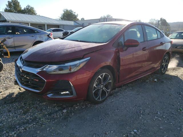 1G1BE5SM2K7122952 - 2019 CHEVROLET CRUZE LT RED photo 1