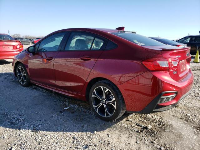 1G1BE5SM2K7122952 - 2019 CHEVROLET CRUZE LT RED photo 2