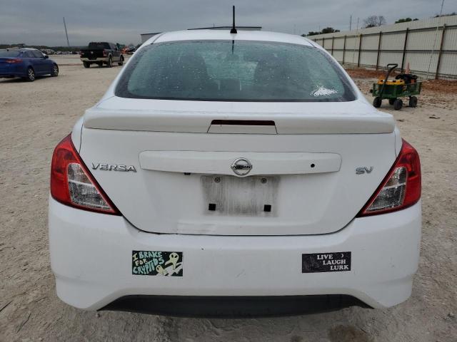 3N1CN7AP6KL832227 - 2019 NISSAN VERSA S WHITE photo 6