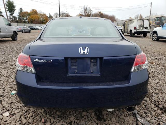 1HGCP26869A016701 - 2009 HONDA ACCORD EXL BLUE photo 6