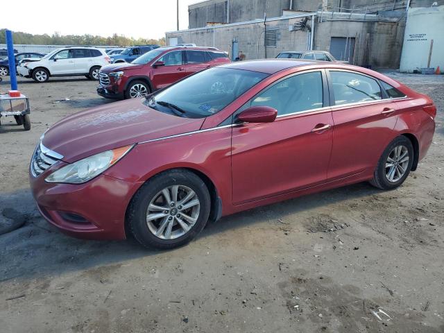 5NPEB4AC1CH404609 - 2012 HYUNDAI SONATA GLS RED photo 1