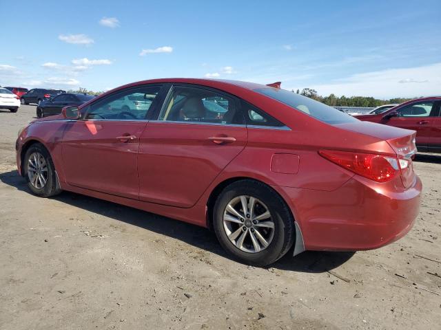 5NPEB4AC1CH404609 - 2012 HYUNDAI SONATA GLS RED photo 2