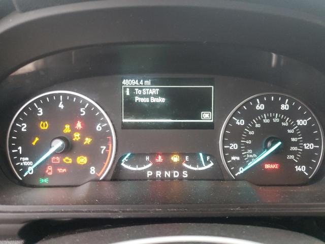 MAJ3P1TE1JC168726 - 2018 FORD ECOSPORT SE GRAY photo 9