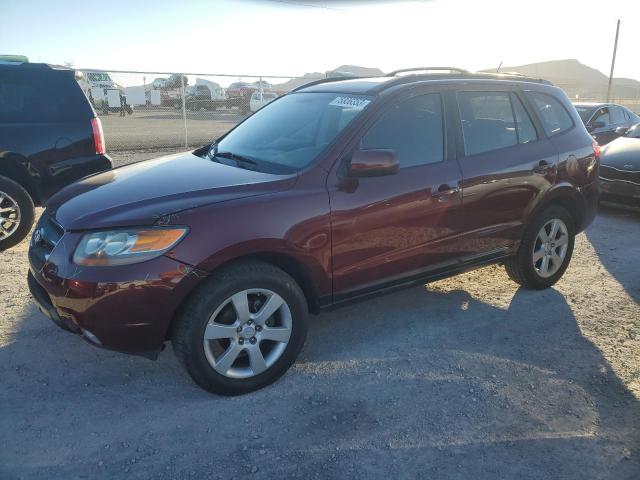 5NMSH13E47H042065 - 2007 HYUNDAI SANTA FE SE MAROON photo 1