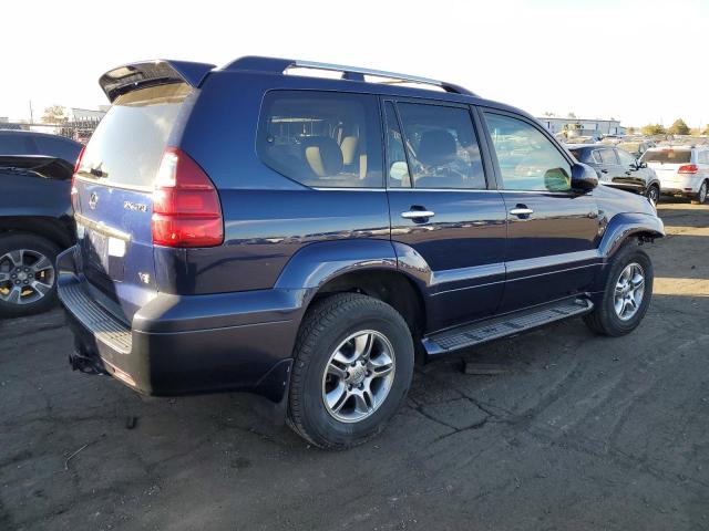 JTJBT20X180159272 - 2008 LEXUS GX 470 BLUE photo 3