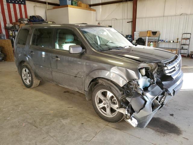 5FNYF3H67CB015337 - 2012 HONDA PILOT EXL GRAY photo 4