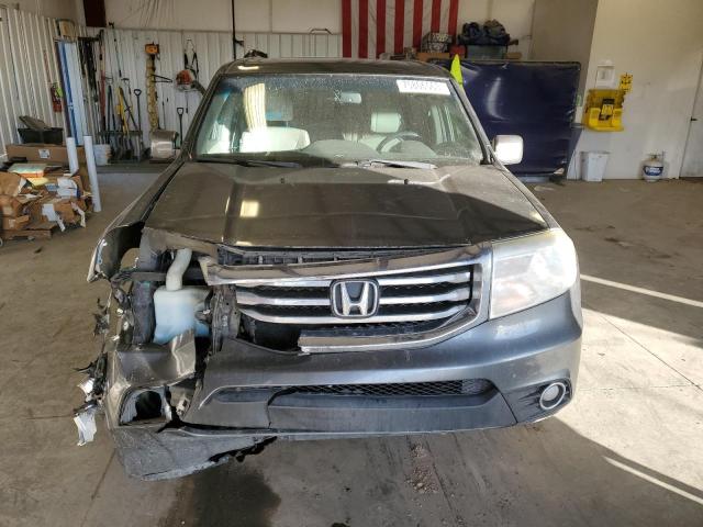 5FNYF3H67CB015337 - 2012 HONDA PILOT EXL GRAY photo 5