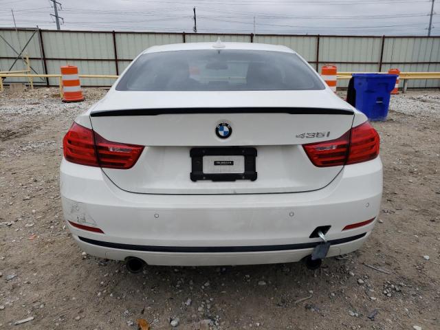 WBA3R1C59GK529717 - 2016 BMW 435 I WHITE photo 6