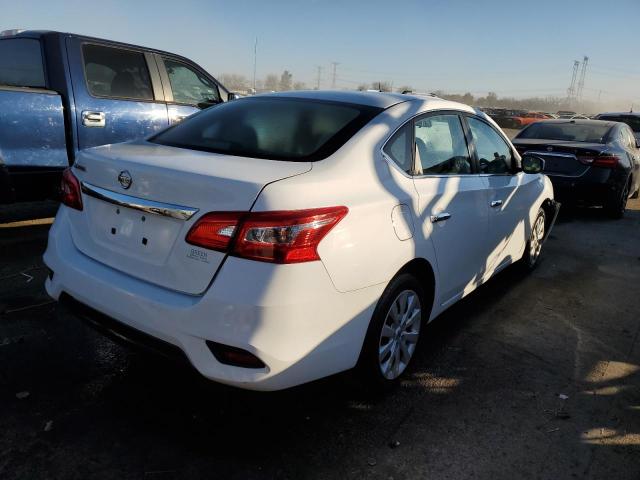 3N1AB7AP2HY310108 - 2017 NISSAN SENTRA S WHITE photo 3