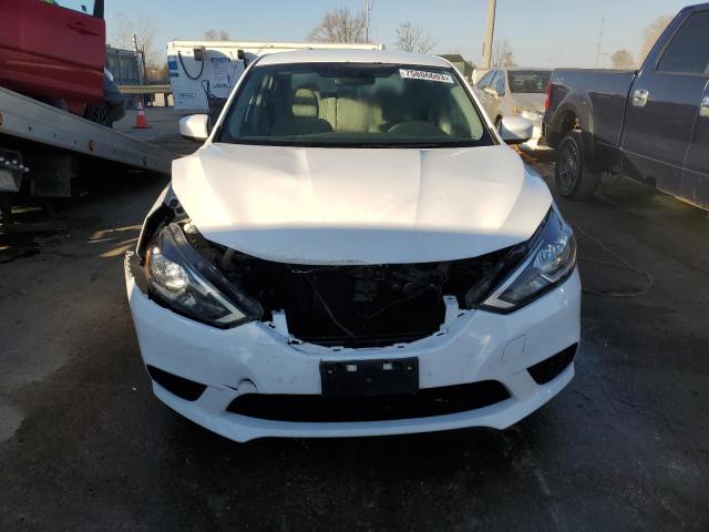 3N1AB7AP2HY310108 - 2017 NISSAN SENTRA S WHITE photo 5