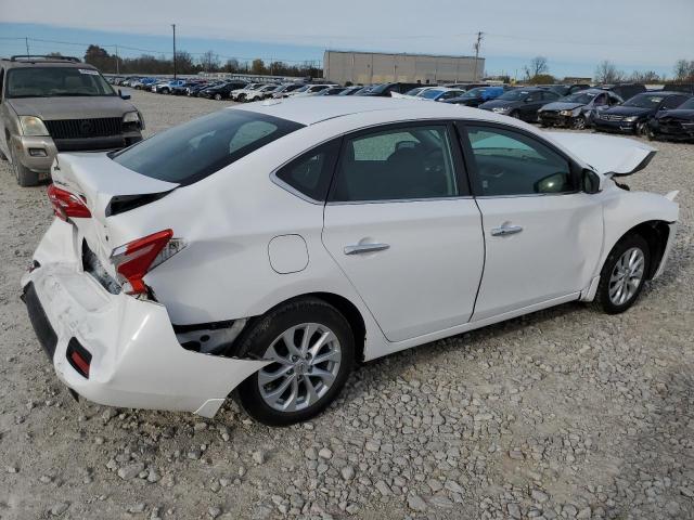 3N1AB7AP9KY443259 - 2019 NISSAN SENTRA S WHITE photo 3