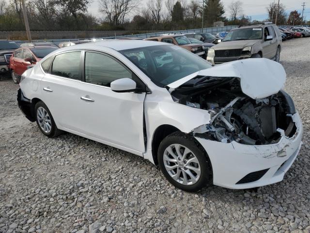 3N1AB7AP9KY443259 - 2019 NISSAN SENTRA S WHITE photo 4