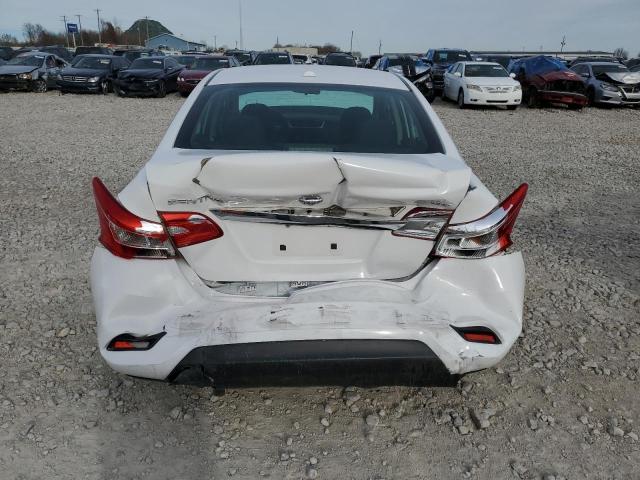 3N1AB7AP9KY443259 - 2019 NISSAN SENTRA S WHITE photo 6