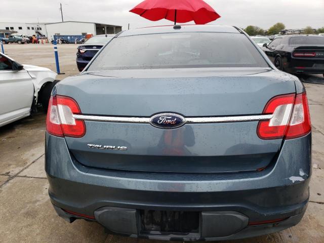 1FAHP2DWXAG137163 - 2010 FORD TAURUS SE GRAY photo 6