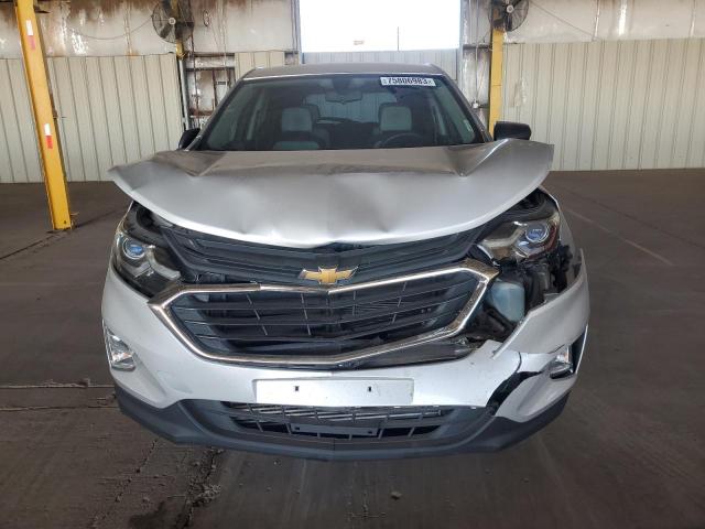 2GNAXHEV1J6202123 - 2018 CHEVROLET EQUINOX LS SILVER photo 5