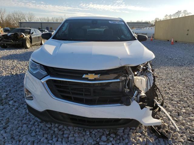 3GNAXSEV9MS140621 - 2021 CHEVROLET EQUINOX LS WHITE photo 5