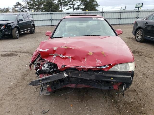 19UYA2259XL010122 - 1999 ACURA CL RED photo 5