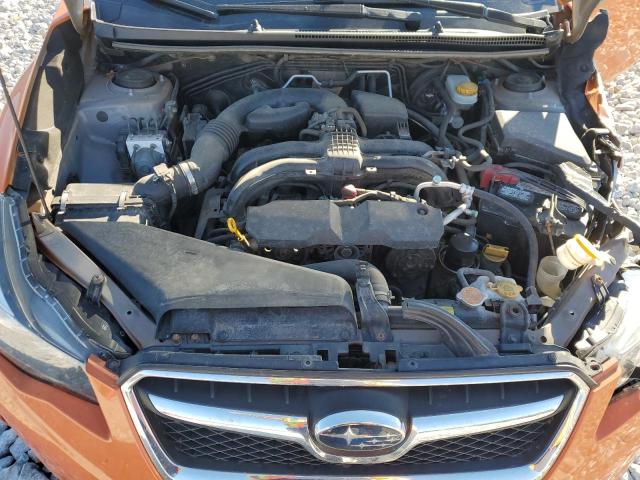 JF2GPAGC2E8325484 - 2014 SUBARU XV CROSSTR 2.0 LIMITED ORANGE photo 11