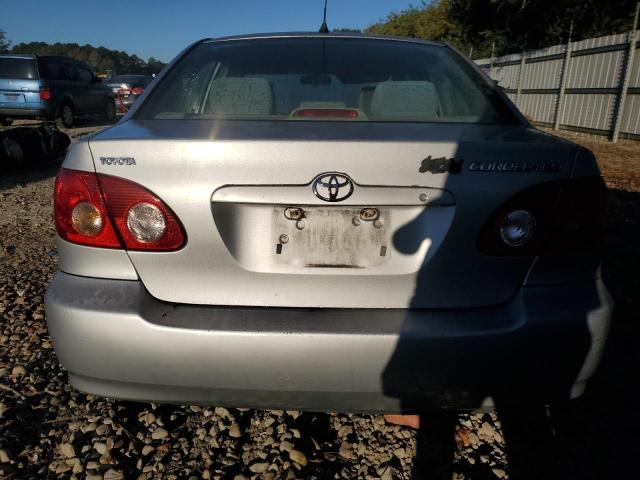 1NXBR30E86Z575634 - 2006 TOYOTA COROLLA CE SILVER photo 6