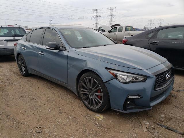 JN1FV7DR2MM880116 - 2021 INFINITI Q50 RED SPORT 400 BLUE photo 4