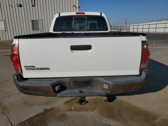 5TETX22N86Z206494 - 2006 TOYOTA TACOMA ACCESS CAB თეთრი ფოტო 6