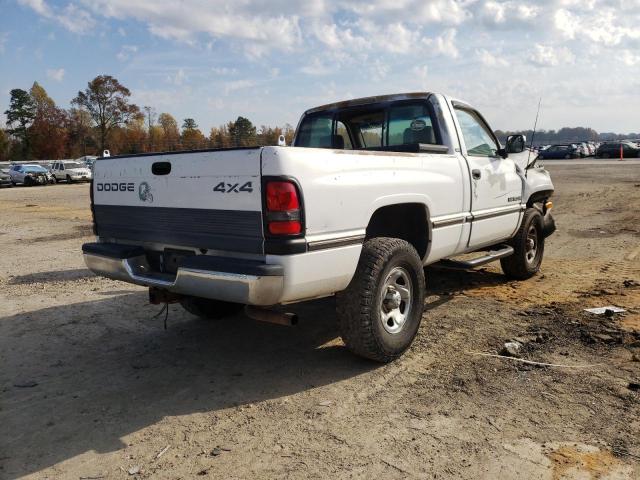 1B7HF16Z3TS501504 - 1996 DODGE RAM 1500 WHITE photo 3