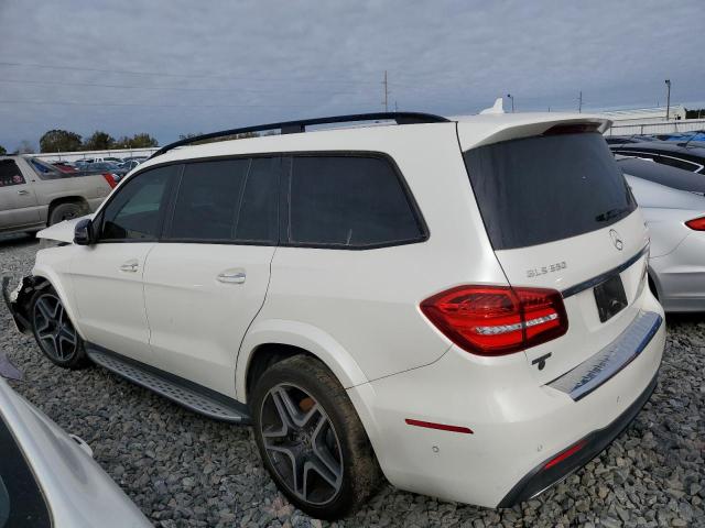 4JGDF7DE4JB003273 - 2018 MERCEDES-BENZ GLS 550 4MATIC WHITE photo 2