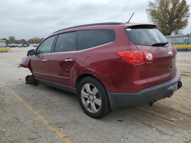 1GNKRLED4BJ130489 - 2011 CHEVROLET TRAVERSE LTZ MAROON photo 2