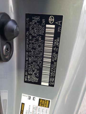 JTKJF5C78GJ020213 - 2016 TOYOTA SCION TC 灰色 照片 12