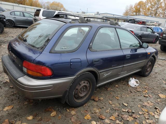 JF1GF4854VH821864 - 1997 SUBARU IMPREZA OUTBACK BLUE photo 3