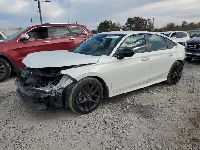 2HGFE2F53PH560371 - 2023 HONDA CIVIC SPORT WHITE photo 1